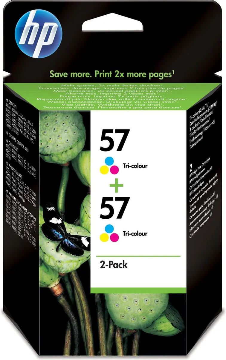 HP 57 Inktcartridge 2-Pack