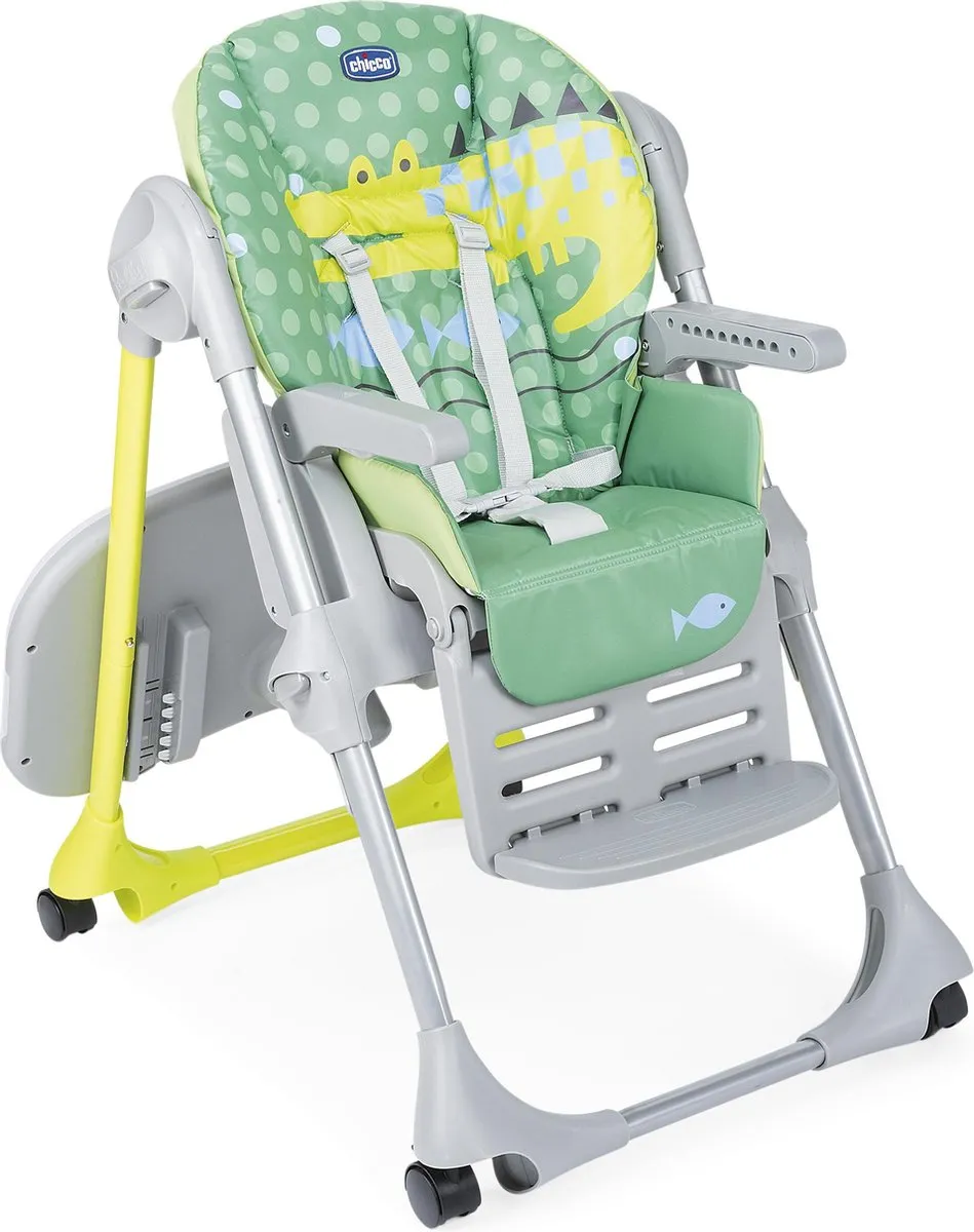 Chicco Polly Easy Kinderstoel - Crocodille