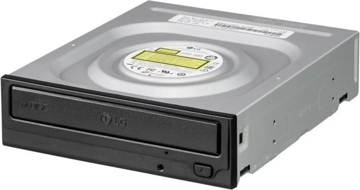 LG GH24NSD5 Intern DVD Super Multi DL - Zwart