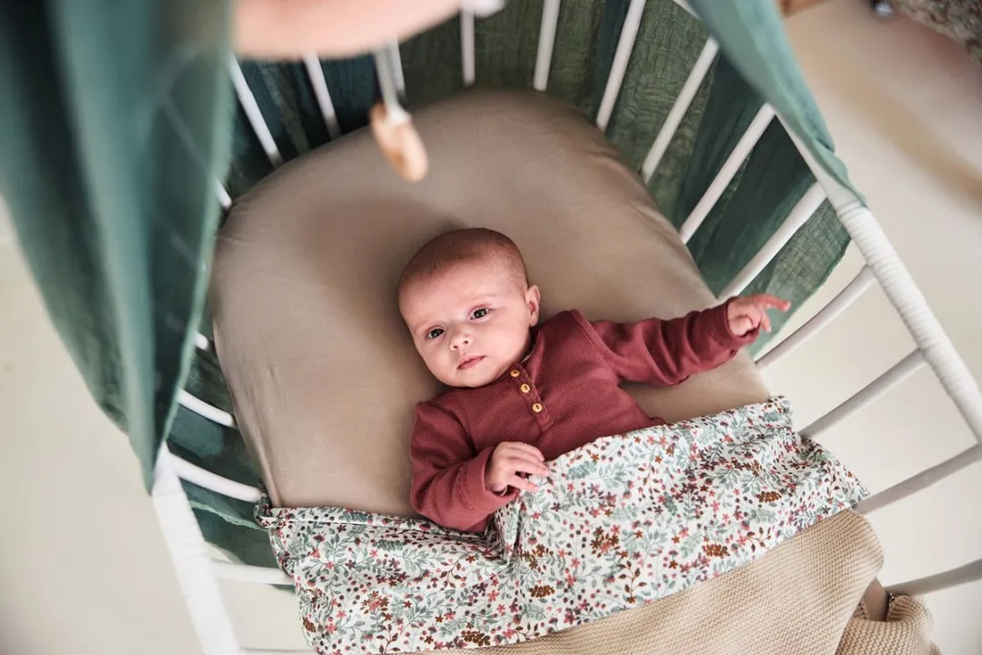 Jollein Baby Hoeslaken Wieg Jersey - Nougat - 40/50x80/90cm