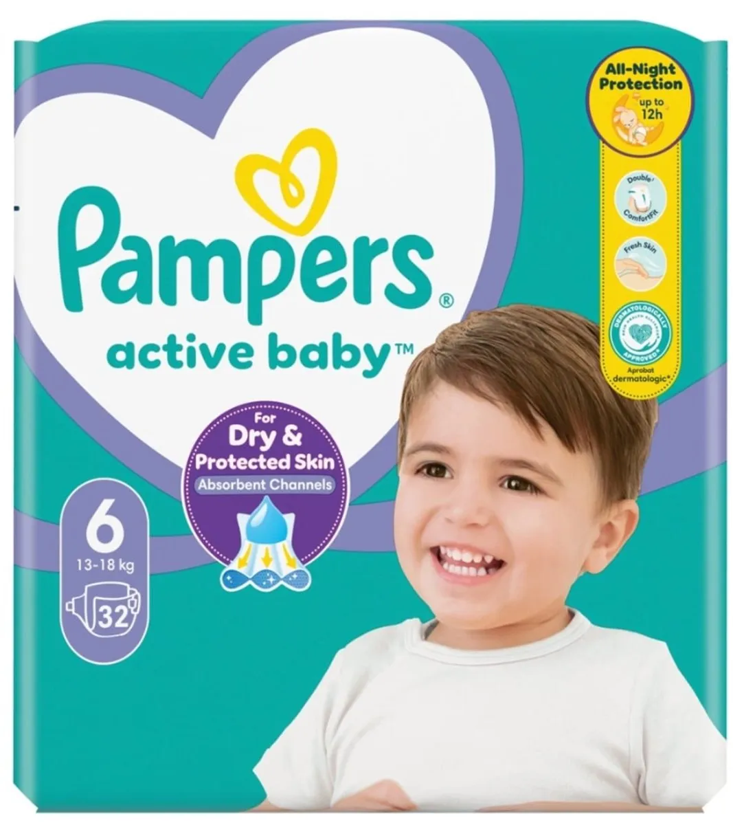 Pampers Active Baby Luiers Maat 3 630 Stuks