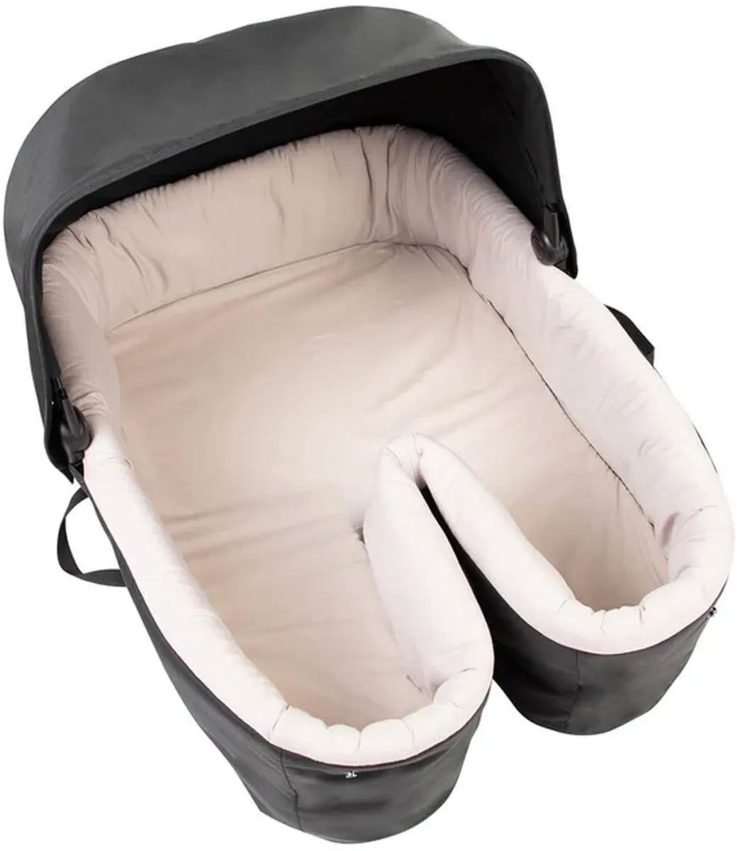 Mountain Buggy Carry Cot Plus Twins - Black