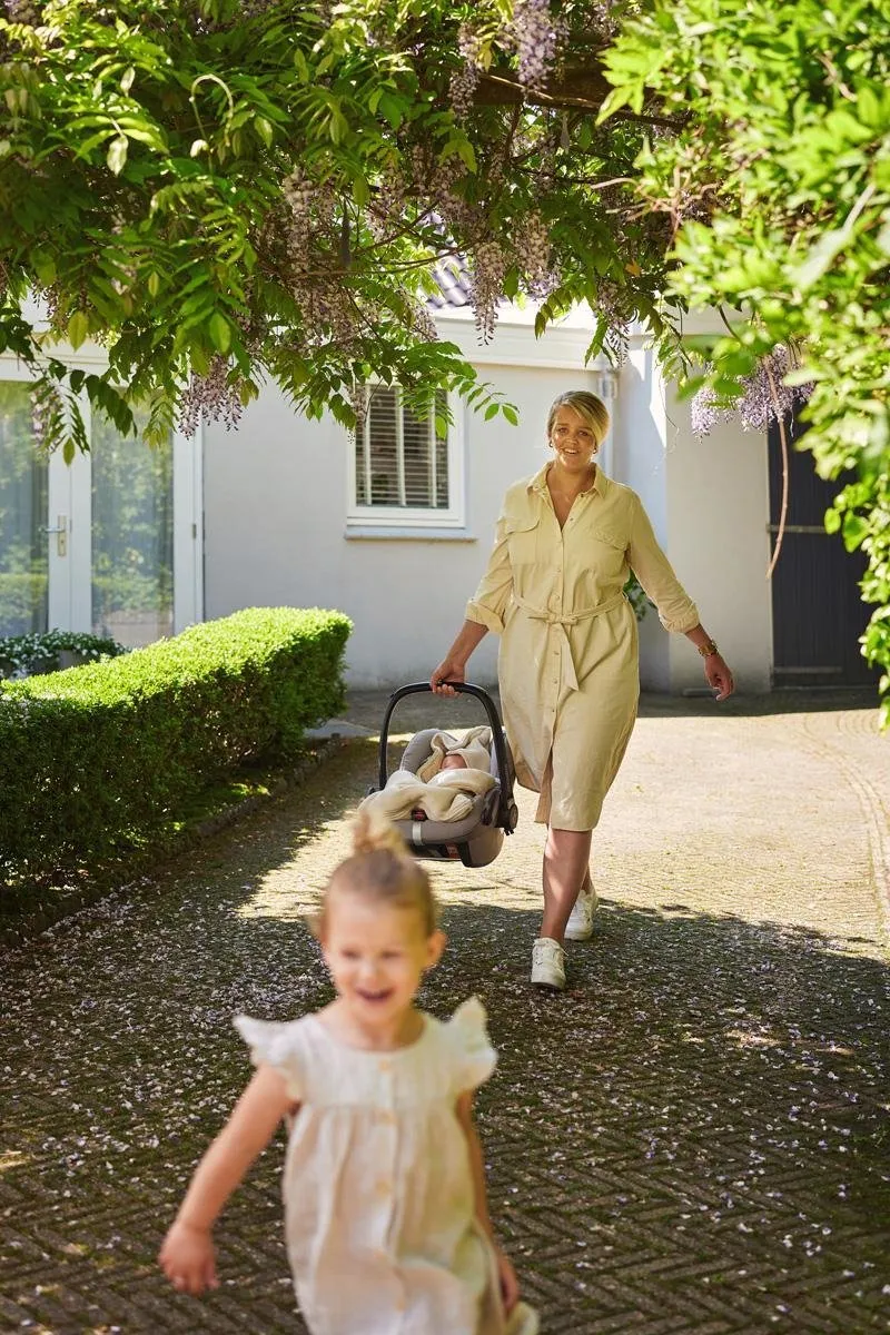 Jollein Voetenzak Autostoel Kinderwagen 42x82cm - Nougat