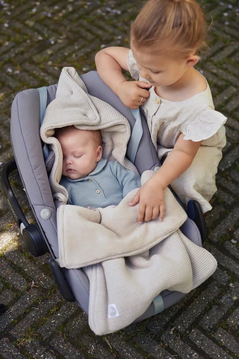 Jollein Voetenzak Autostoel Kinderwagen 42x82cm - Nougat