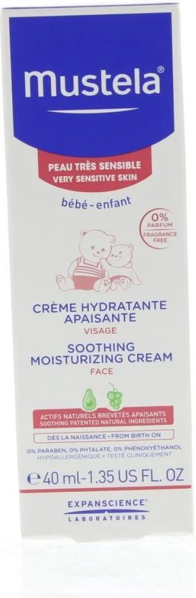 Mustela Hydraterende Verzachtende Crème 40ml