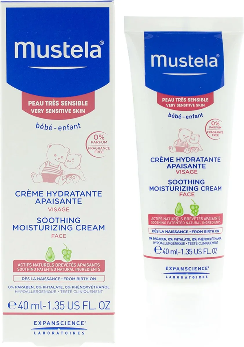 Mustela Hydraterende Verzachtende Crème 40ml