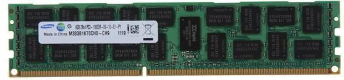 Samsung M393B1K70CH0-CH9 Servergeheugen 8GB DDR3
