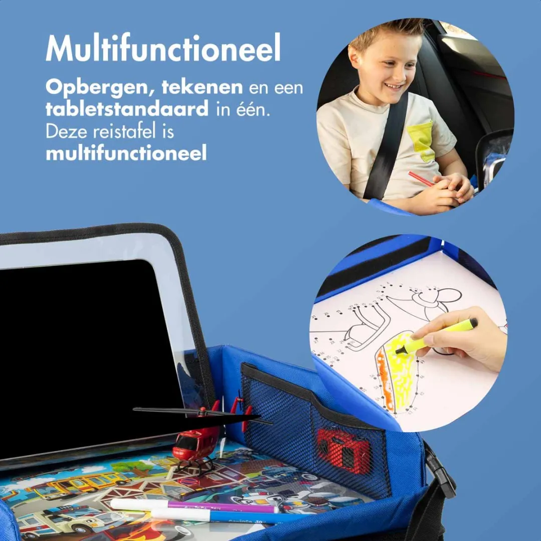 Imoshion Reistafel Blauw - Tekentafel met Tablethouder