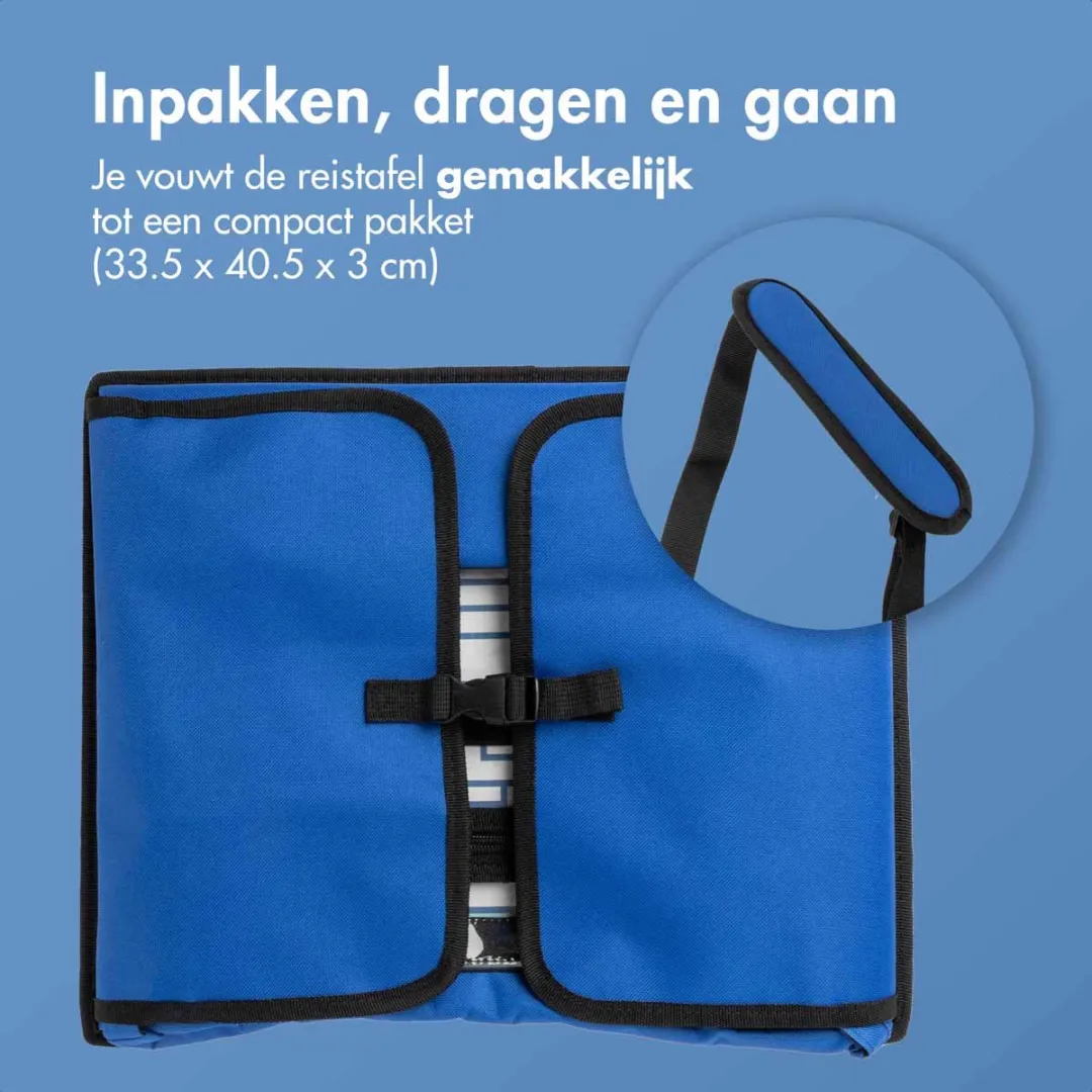 Imoshion Reistafel Blauw - Tekentafel met Tablethouder