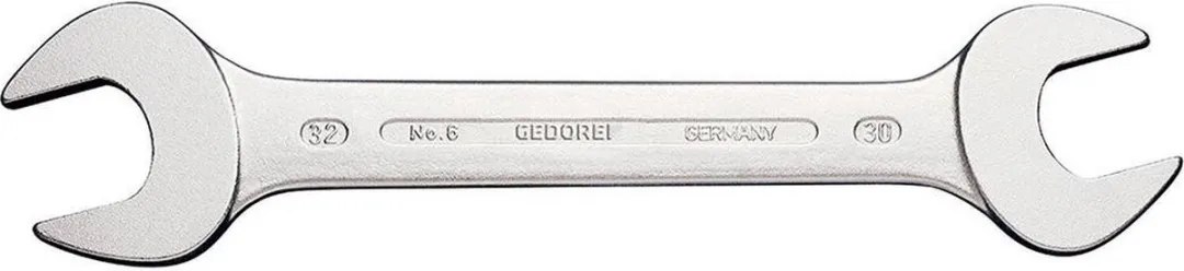 Gedore 6064800 Dubbele Steeksleutel 10-12mm - afbeelding 6 van 6