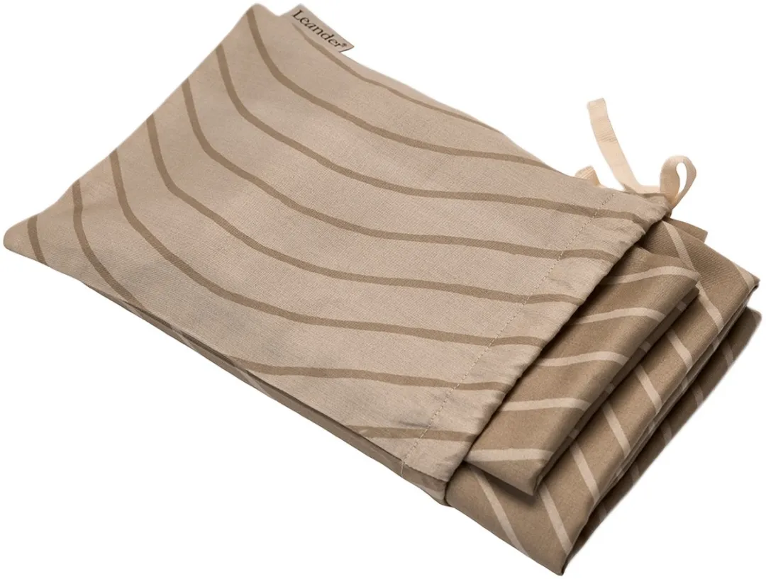 Leander Woodland Dekbedovertrek 100x140cm - Cappuccino