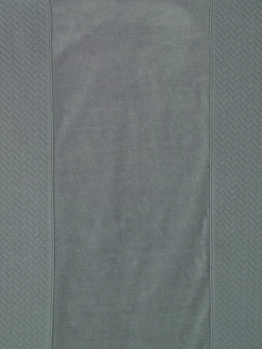 Jollein Aankleedkussenhoes Brick Velvet 50x70cm - Storm Grey