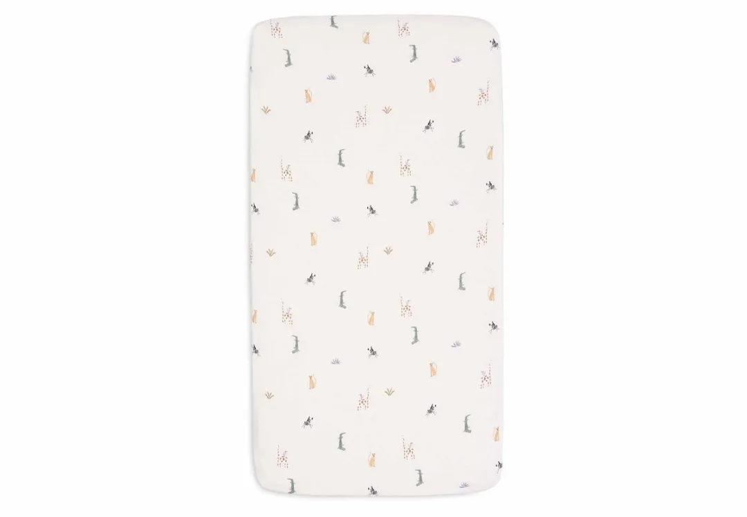 Jollein Jungle Jambo Hoeslaken Jersey 40/50x80/90cm - Multicolor