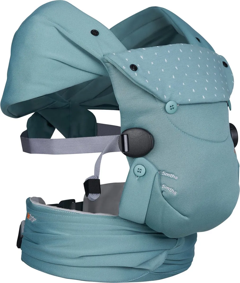 Besafe Newborn Haven Draagzak - Eucalyptus Forest
