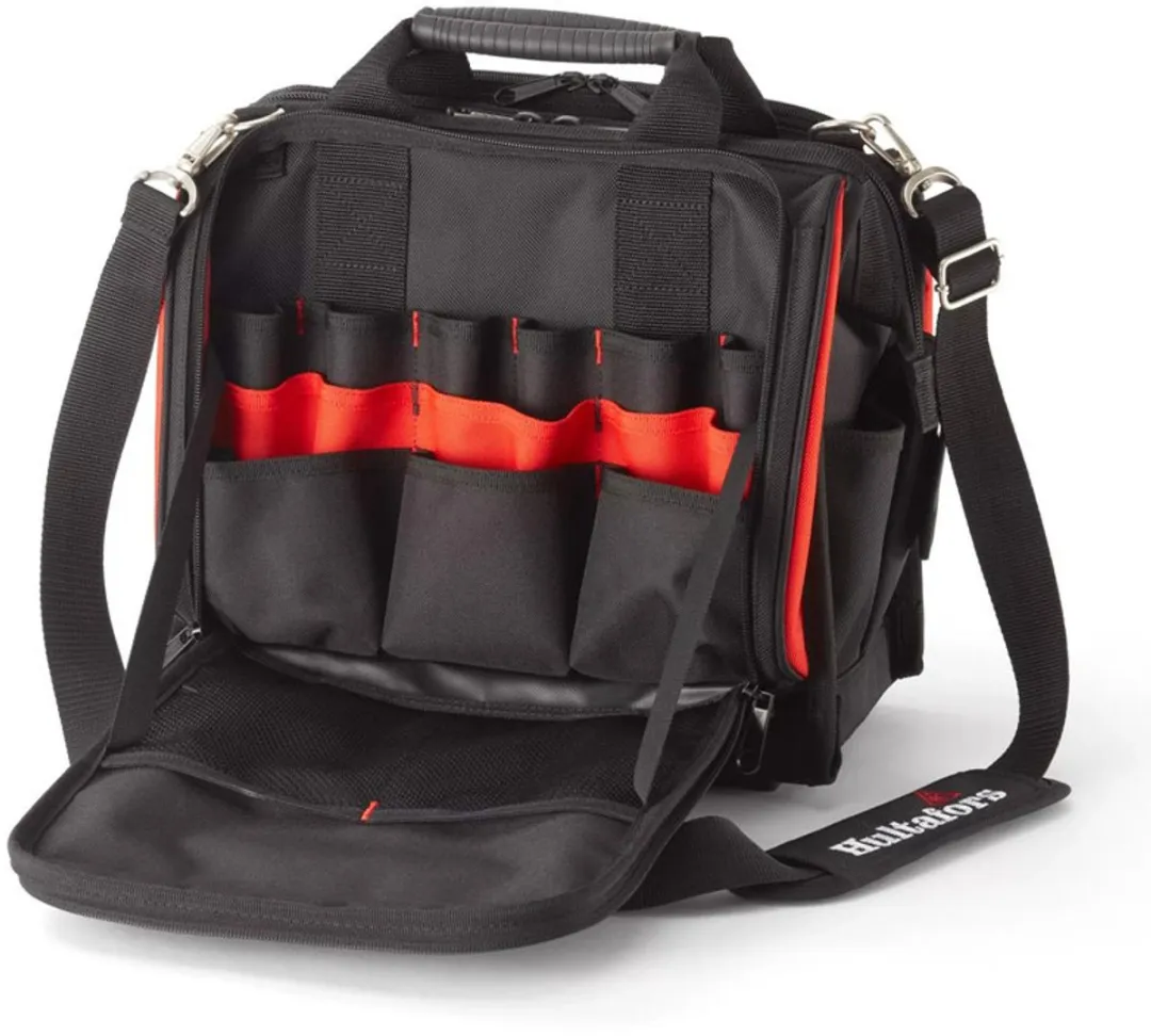 Hultafors Gereedschapstas Technici Big 48-vaks HU590160 - Rood/Zwart