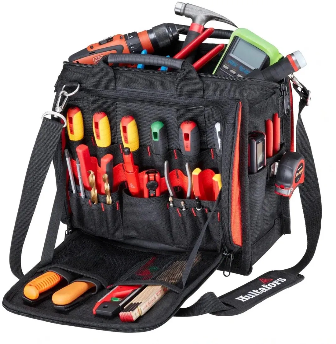 Hultafors Gereedschapstas Technici Big 48-vaks HU590160 - Rood/Zwart