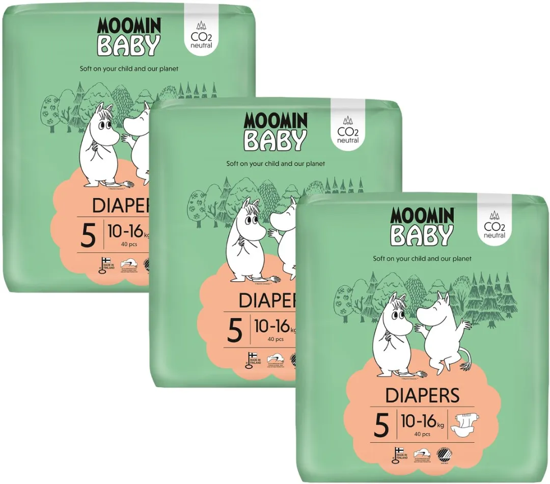 Muumi Baby Eco Luiers Maat 5