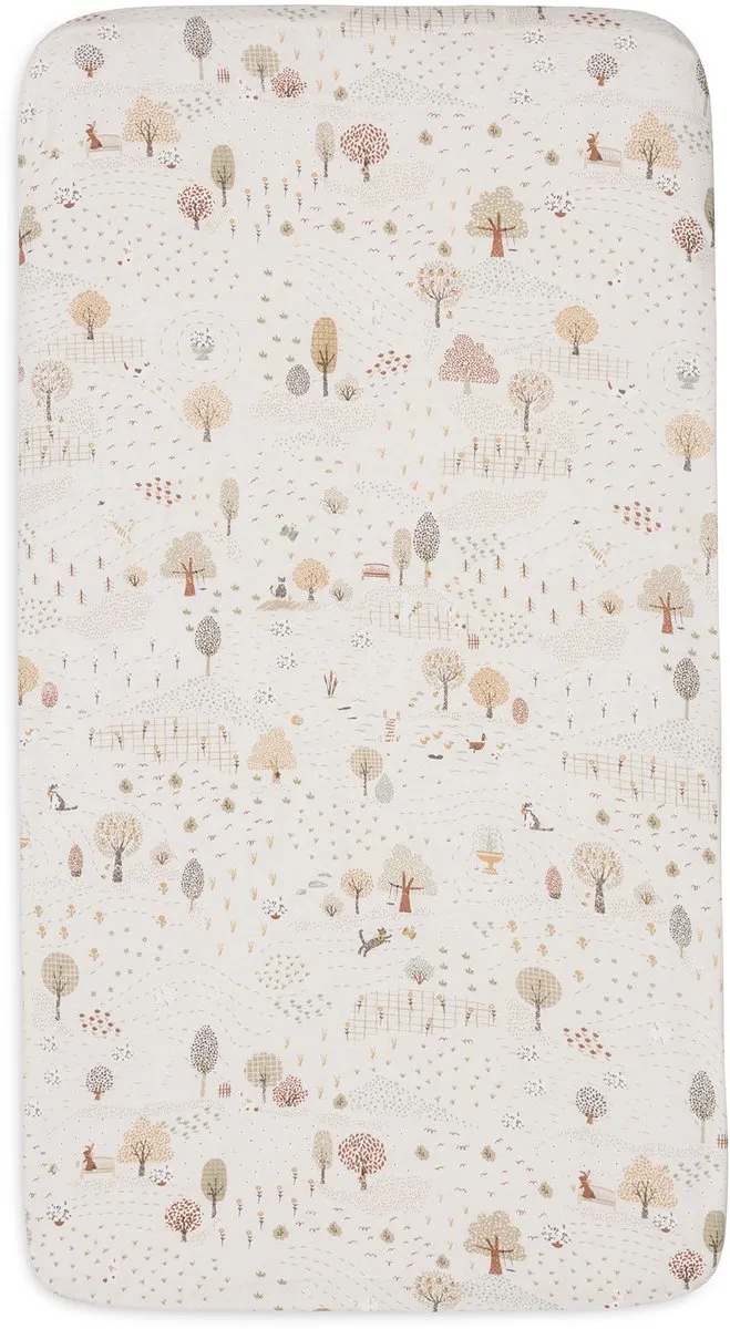 Jollein Hoeslaken Ledikant 60x120cm Jersey - Tiny Park