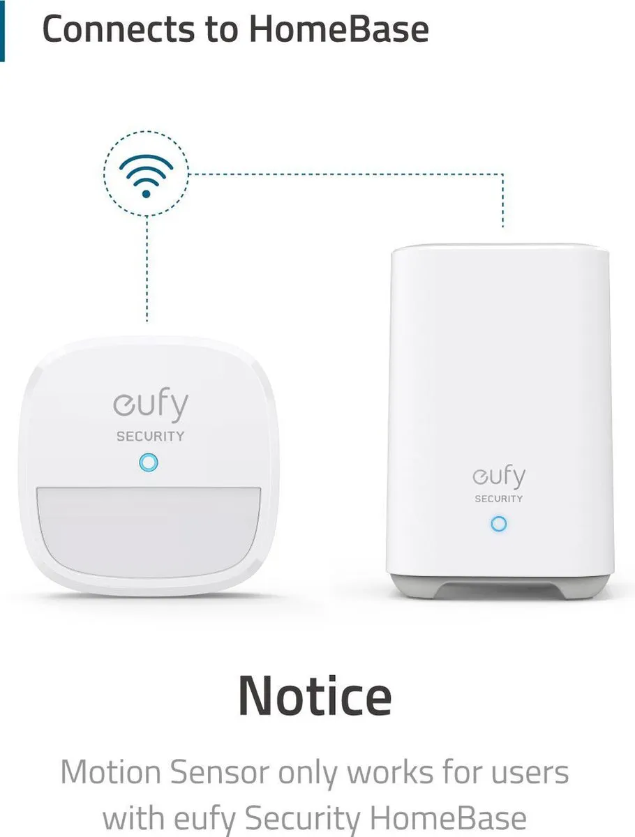 Eufy Bewegingssensor T8910021 - Wit