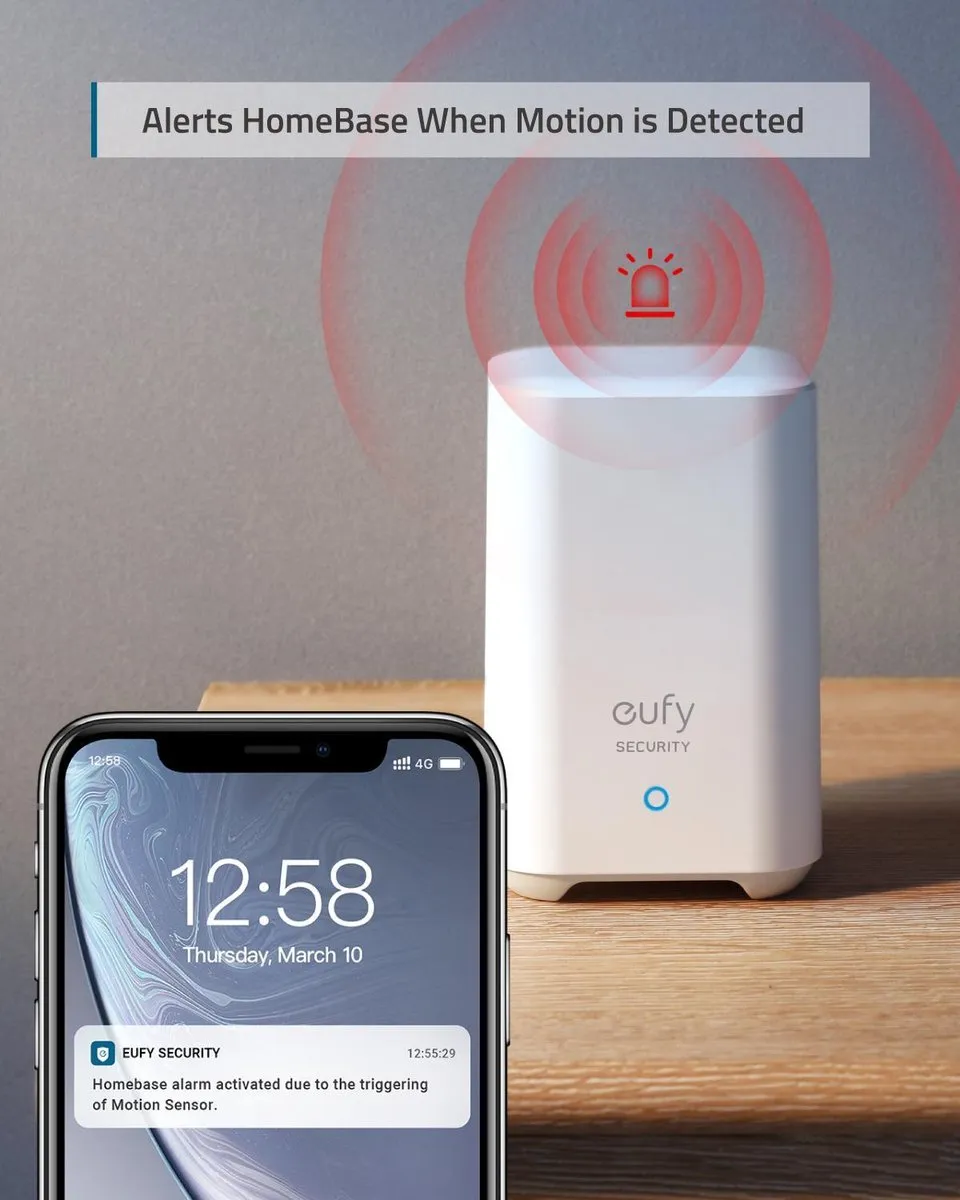 Eufy Bewegingssensor T8910021 - Wit