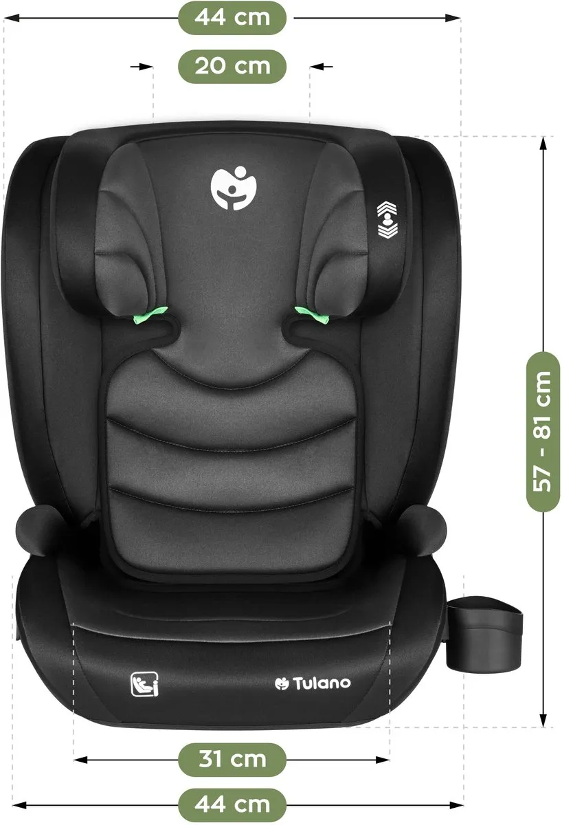Tulano Joy 20 Autostoeltje - Zwart/Grijs