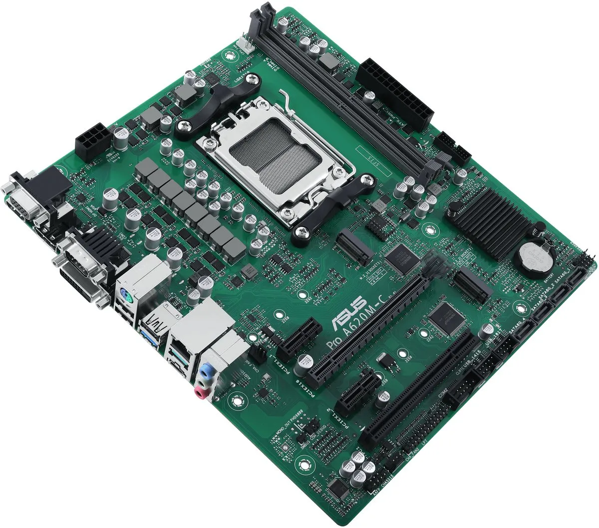 ASUS PRO A620M-C-CSM AM5 Micro-ATX Moederbord - 2x DDR5