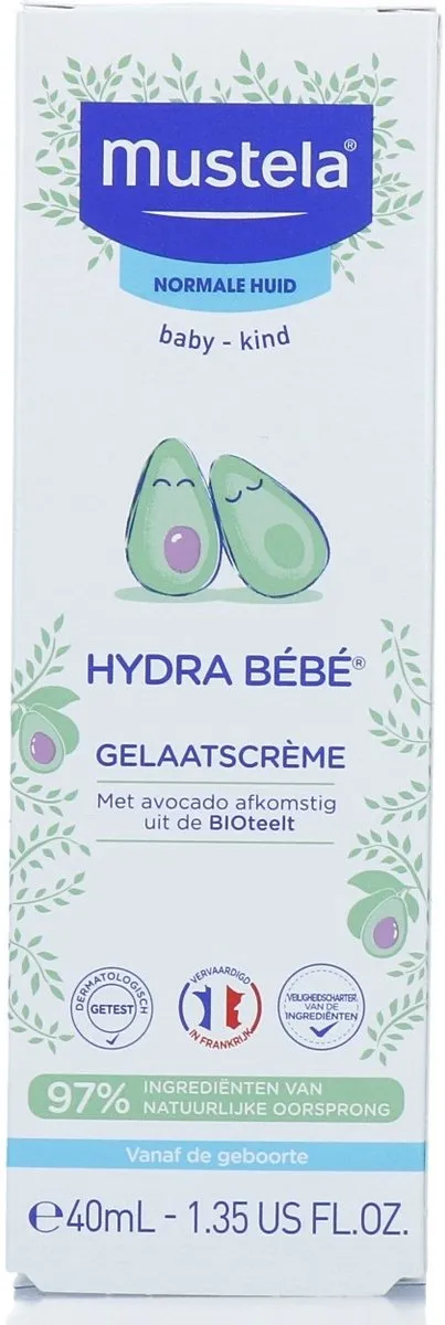 Mustela Baby Gezichtscrème Normale Huid 40ml