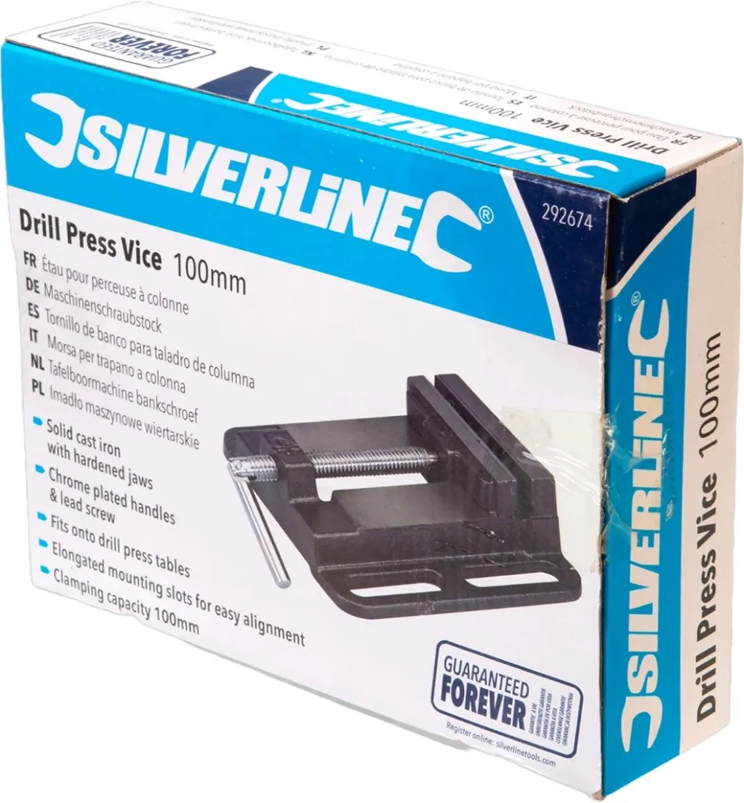 Silverline Bankschroef 100mm