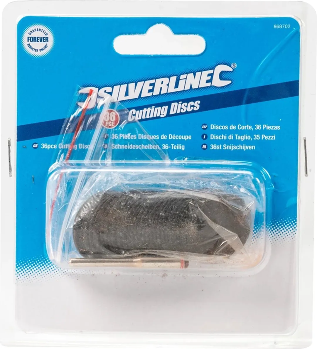 Silverline Snijschijven 22mm - 36-delig - Metaal