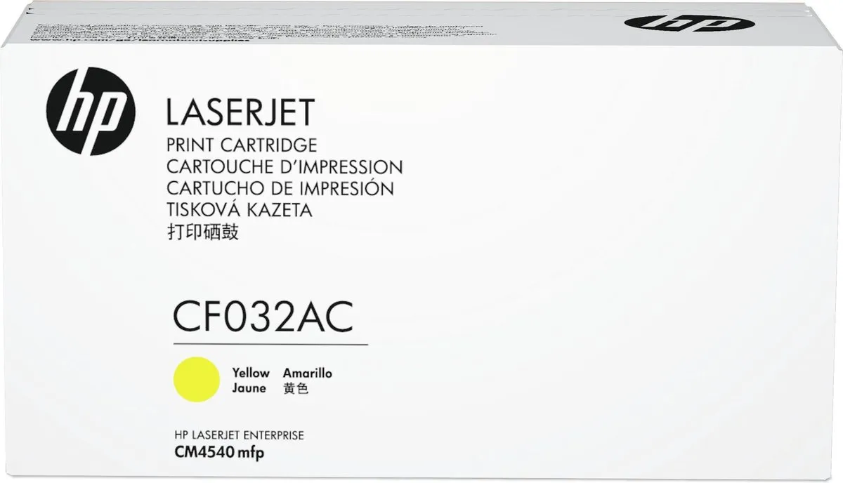HP 646A CF032A Tonercartridge - Geel