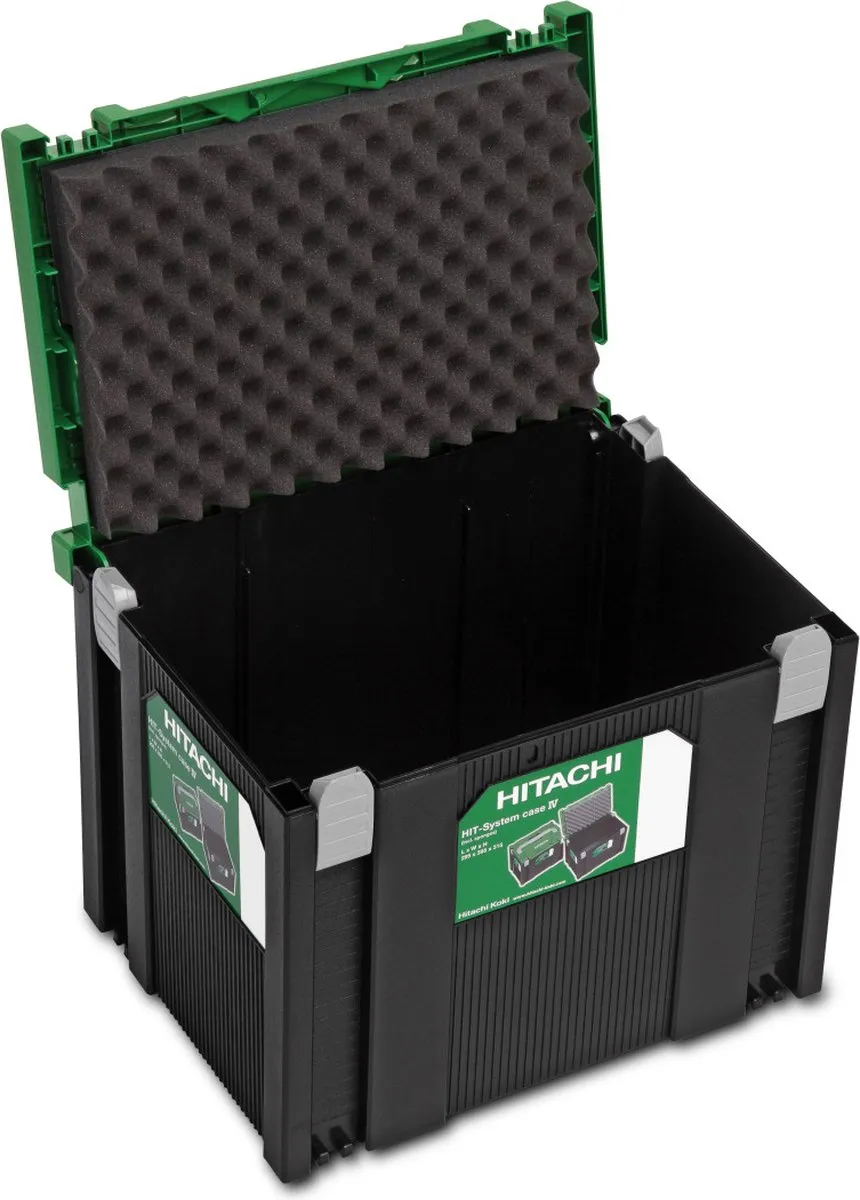 Hitachi System Case IV 402541 Gereedschapskoffer - Groen