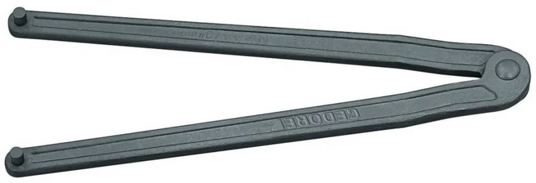 Gedore 6354480 44 3 Tweegatsmoerendraaier 3mm