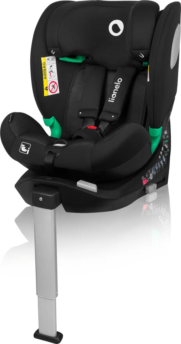 Lionelo Braam Air i-Size Autostoeltje 4in1 40-150cm - Zwart Air