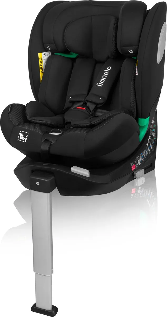 Lionelo Braam Air i-Size Autostoeltje 4in1 40-150cm - Zwart Air