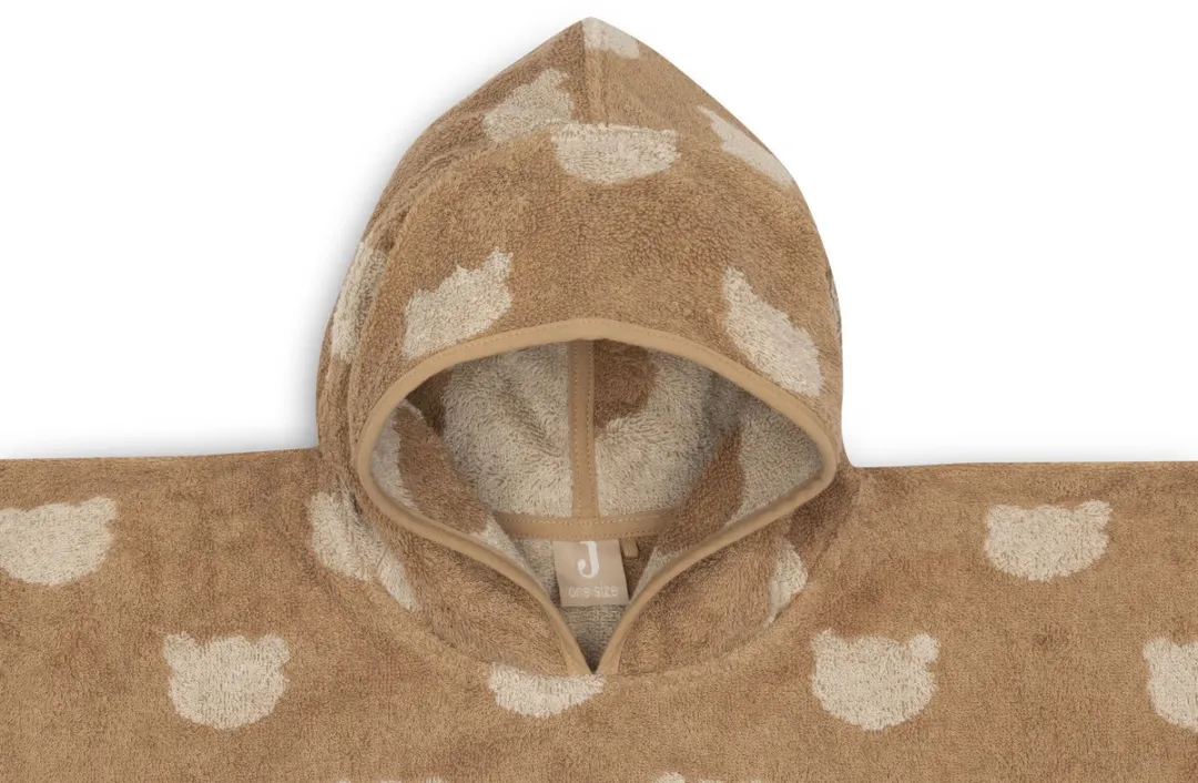 Jollein Badponcho Jacquard Teddy Bear 1-2 jaar