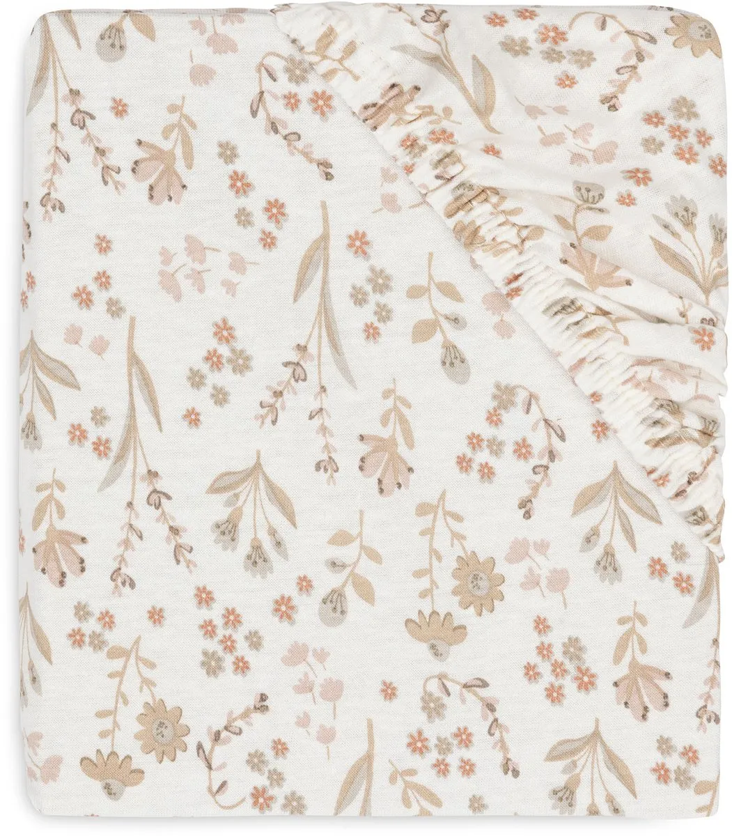 Jollein Baby Hoeslaken Wieg Jersey Bloomy 40/50x80/90cm