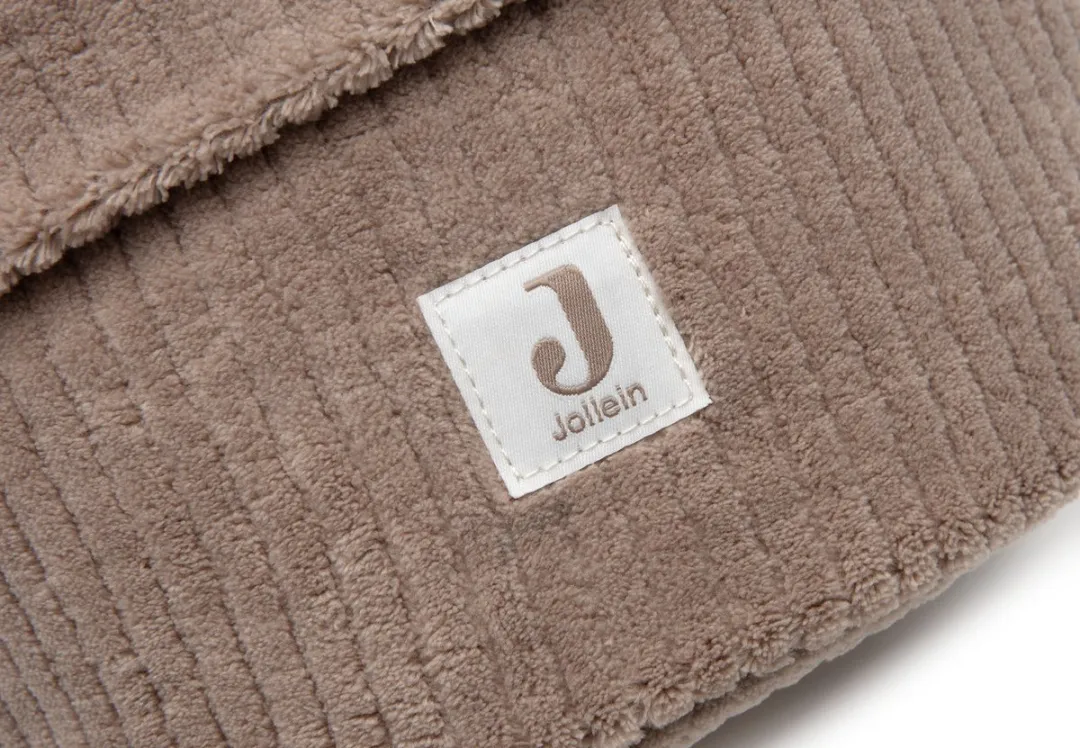 Jollein Commode Mandje Cloudy Rib Milky Coffee
