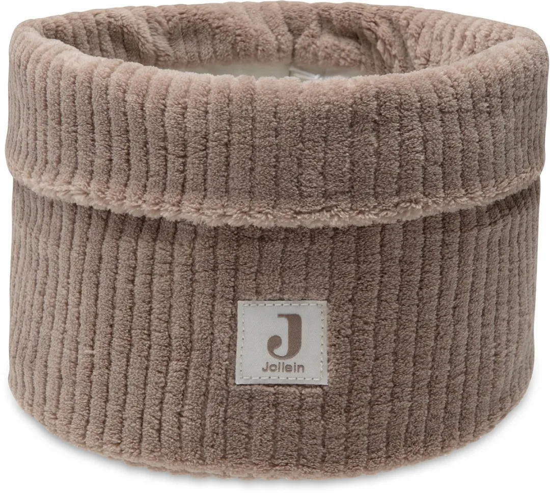 Jollein Commode Mandje Cloudy Rib Milky Coffee