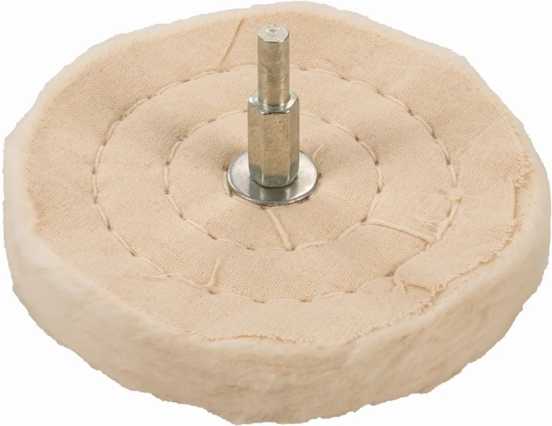 Silverline Vilt Polijstwiel Ø75 x 12mm - Metaal