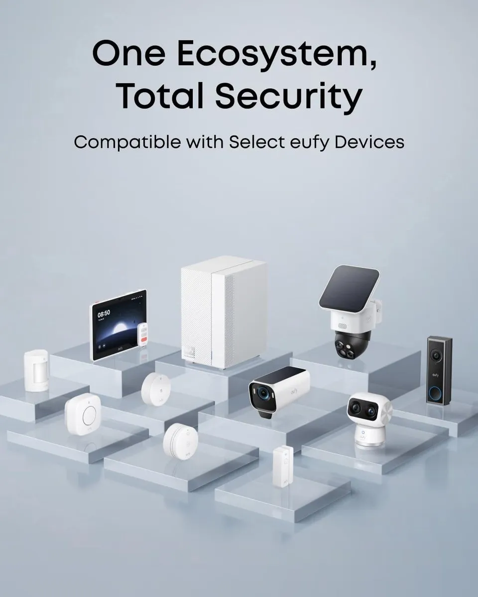 Eufy HomeBase Pro S1 + eufyCam S4 Bullet-PTZ 4K Bundel - 2 Stuks