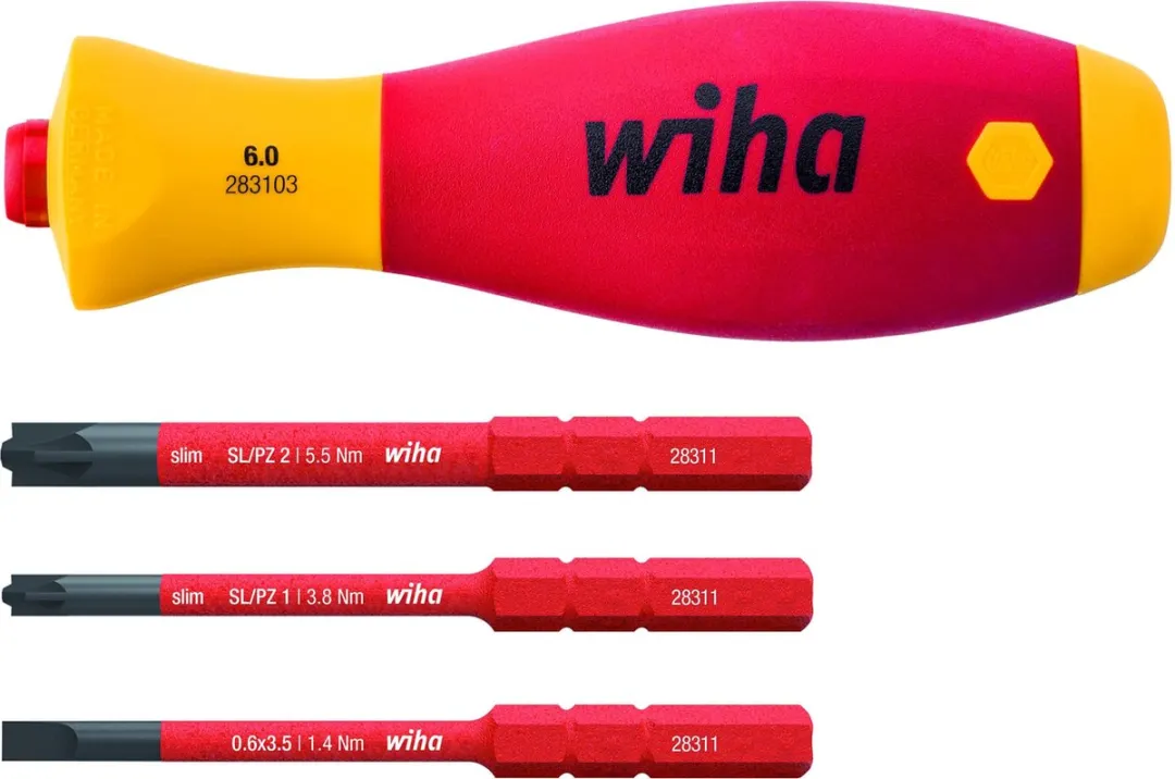 Wiha SB 2831 03 SoftFinish Schroevendraaierset