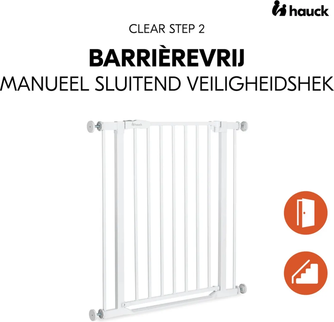 Hauck Clear Step 2 Traphekje Wit 75-80cm