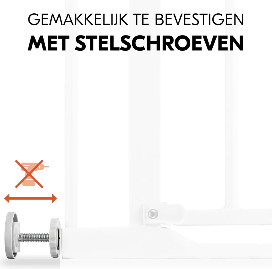 Hauck Clear Step 2 Traphekje Wit 75-80cm