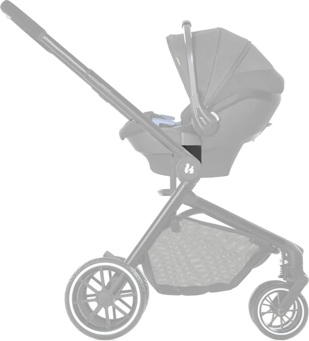 Hauck Adapters Comfort Fix/Select Baby - 1 Paar - Zwart
