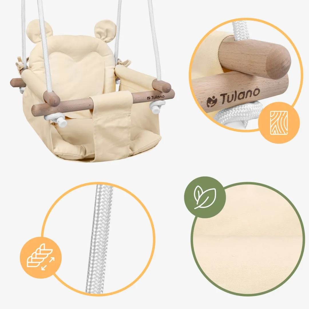 Tulano Schommel Hop 30 Beige - afbeelding 6 van 6