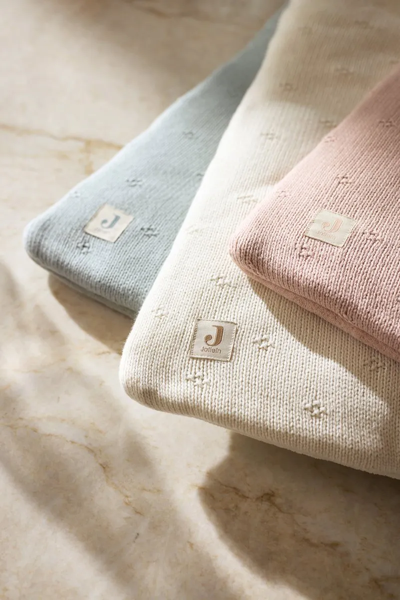 Jollein Boxkleed 75x95cm Cosy Knit Ivory