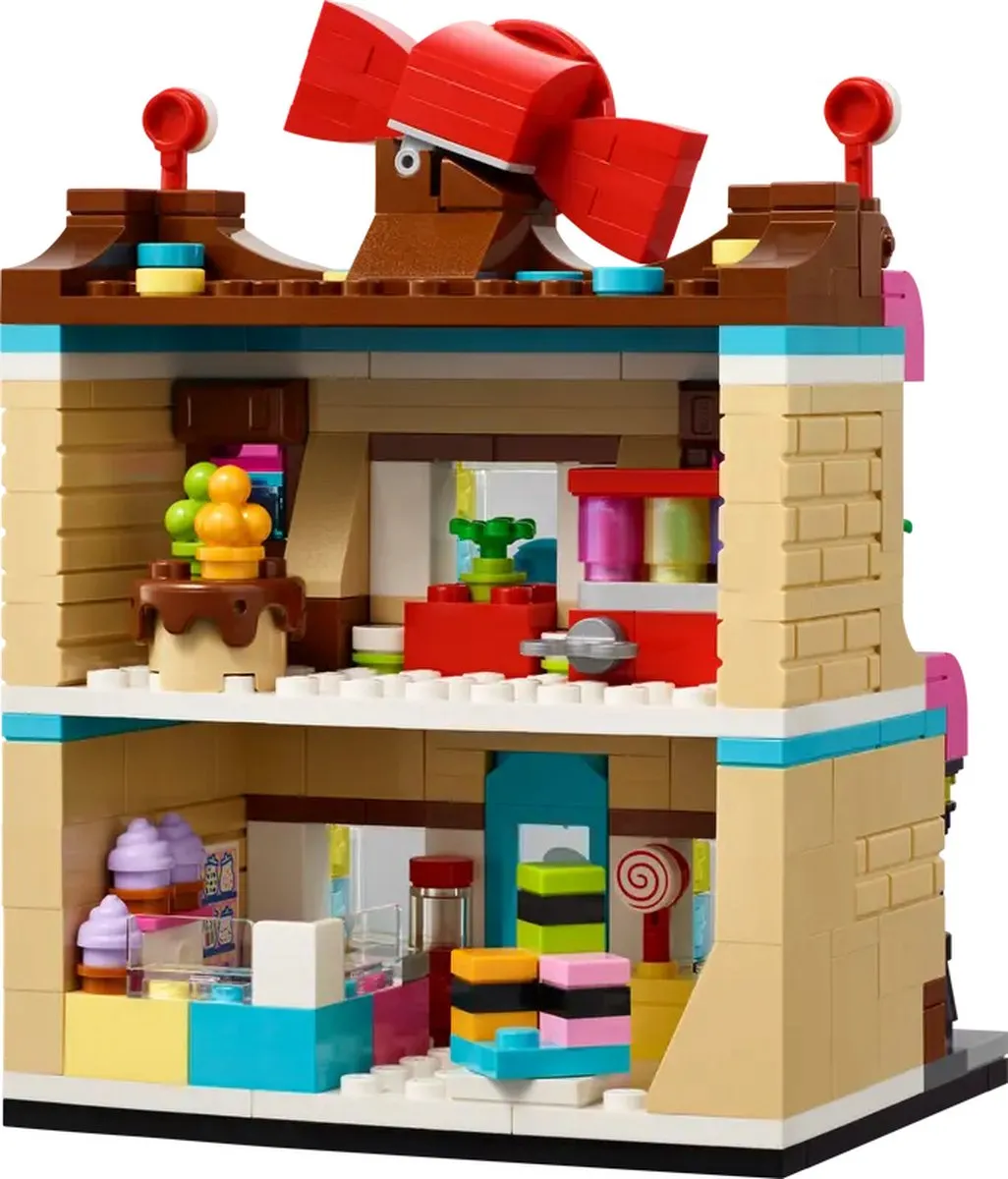 LEGO 40692 Candy Store Snoepwinkel - 345 Stukken - Rood/Geel/ Groen - afbeelding 6 van 6