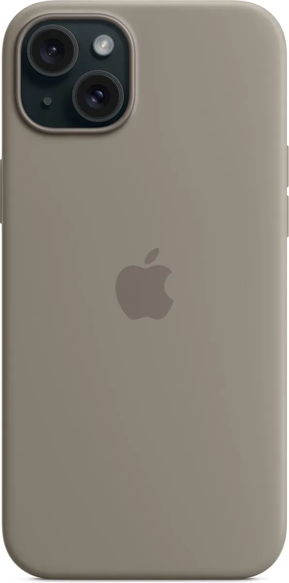 Apple iPhone 15 Plus Siliconenhoesje MXQU3ZM/A - Taupe - afbeelding 2 van 2