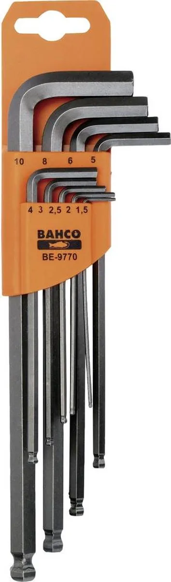 Bahco Ibussleutelset 9-delig - Met houder
