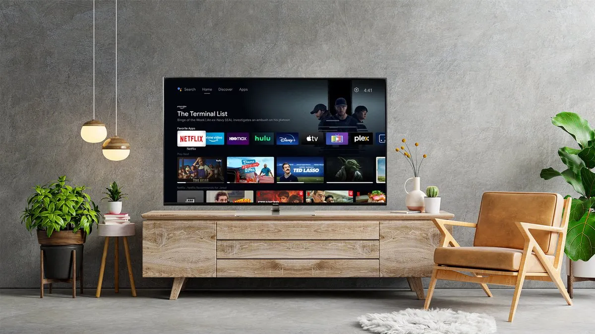 Salora 43QLED440A 4K QLED TV - Zwart
